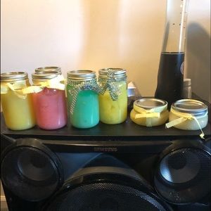 Sugar scrub wax melts soy